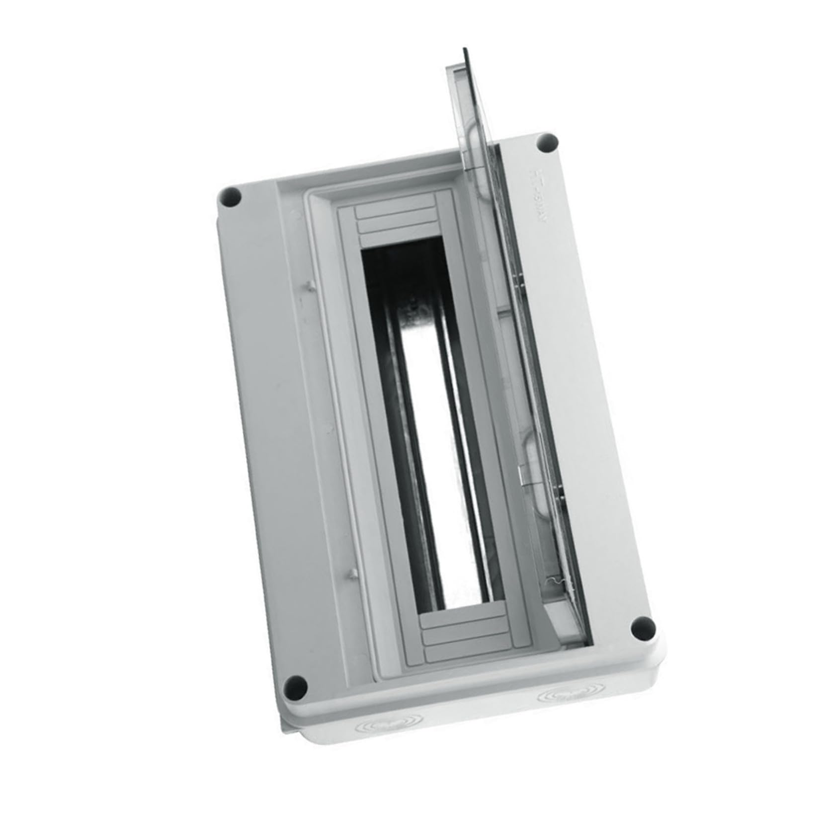 Caja Eléctrica Exterior Blanco de Plástico, Ip65, 15 Circuitos