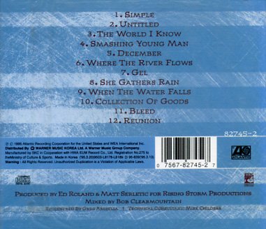 Vista 2 de Collective Soul [Warner Music Korea 1995]