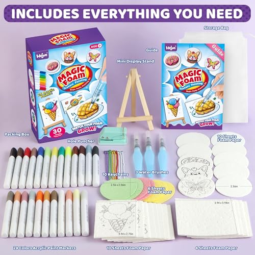 HEJIN 70PCS Magic Puffy Paint Kit xx coupon and - image 2