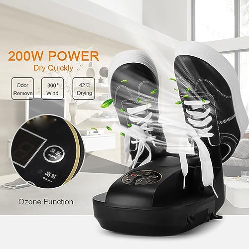 Secador de Calzado Eléctrico con Temporizador y Pantalla LCD miniatura 2