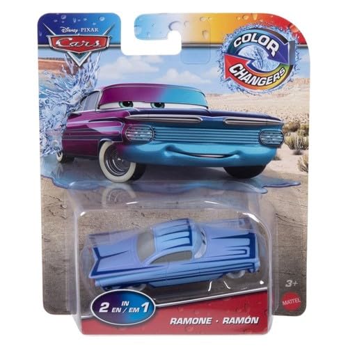Disney Cars Color Changers - 1:55 Colour Changing Metal Car - Ramone