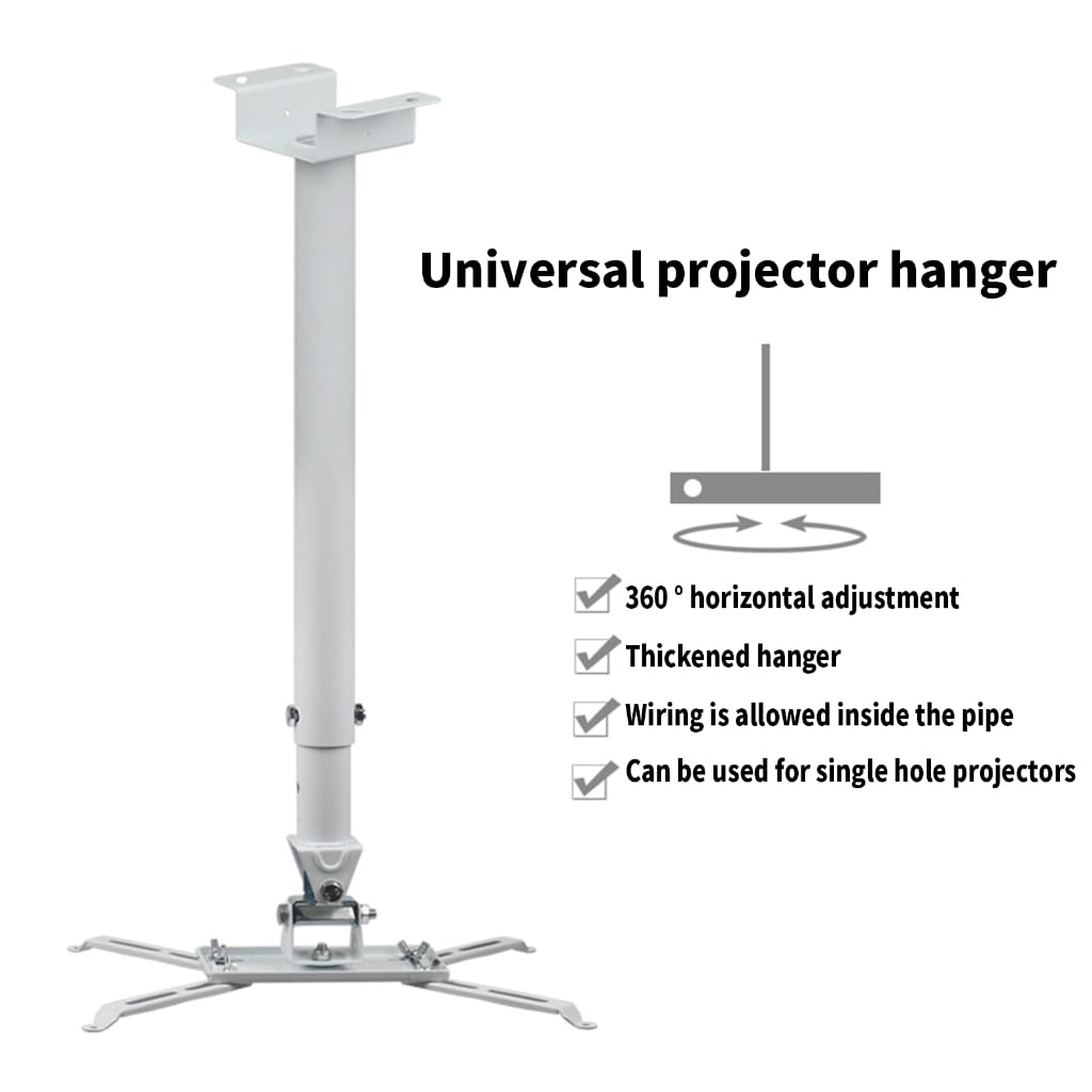Supporto da soffitto estensibile per proiettori Home Theater e presentazioni in ufficio
