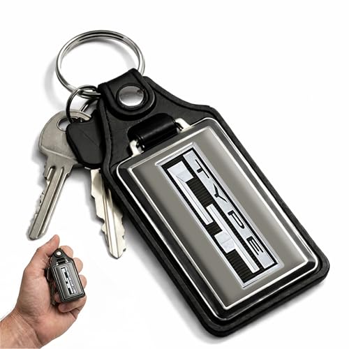 Image of Brotherhood Car Key Chain for Camaro - Classic Models Keychain for Men and Women Gift Key Ring - Silver - Type LT