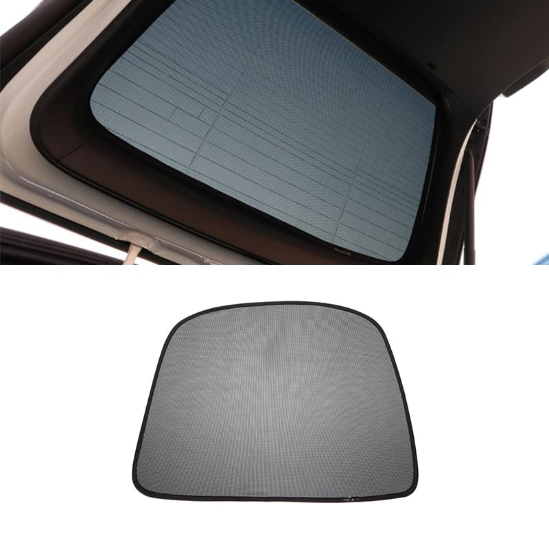 LUCKEASY Rear sunroof Shading Net for Tesla Model X Glass Roof Sunshade Car Skylight Blind Shading Net (MX-GA33L-C)