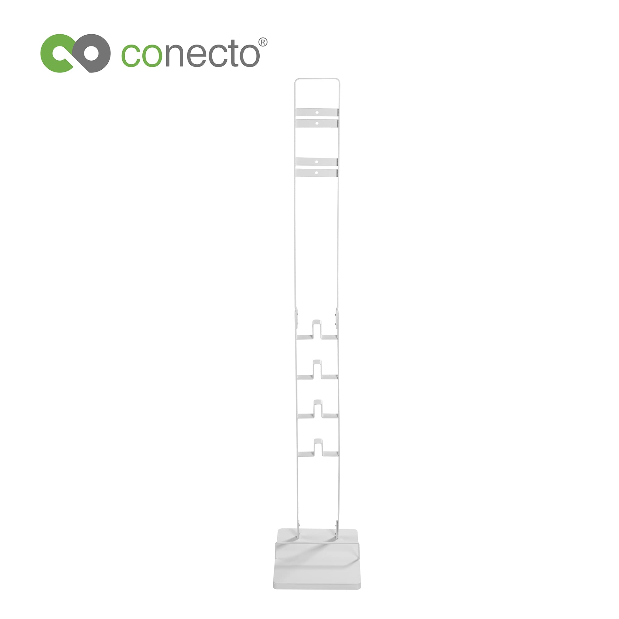 conecto Uniwersalny uchwyt na odkurzacz, kompatybilny z Dyson V11, V8, V7, V15, V12, V10, stojak podłogowy, uchwyt na akcesoria, biały