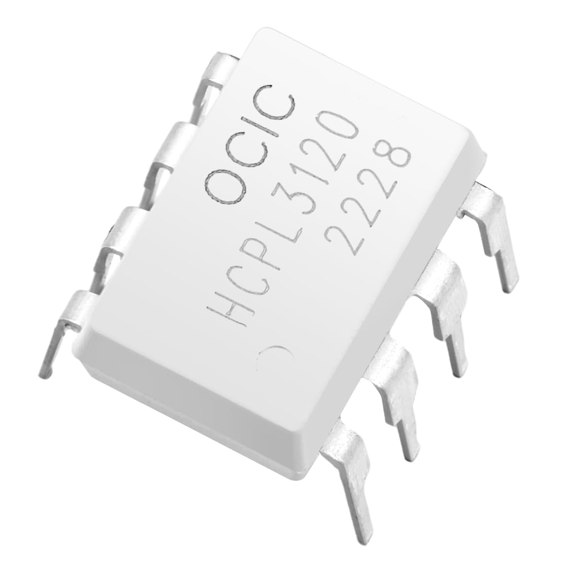 Chanzon 10pcs HCPL3120 Optocoupler DIP Installation DIP-8 | Optical Isolator | Compatible with HCPL-3120-000E | For inverter motor control & power converter
