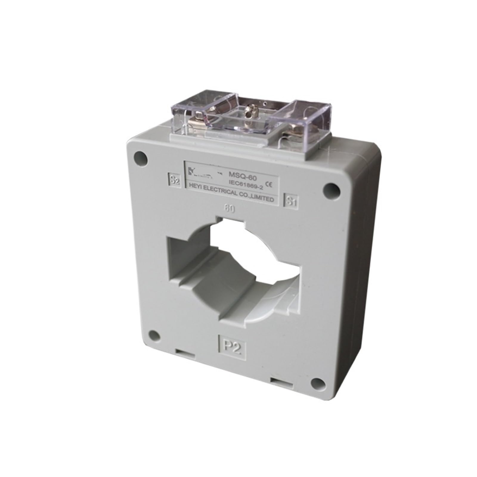 Transformateur de courant MSQ-60 400A/1A monophasé pour mesure précise