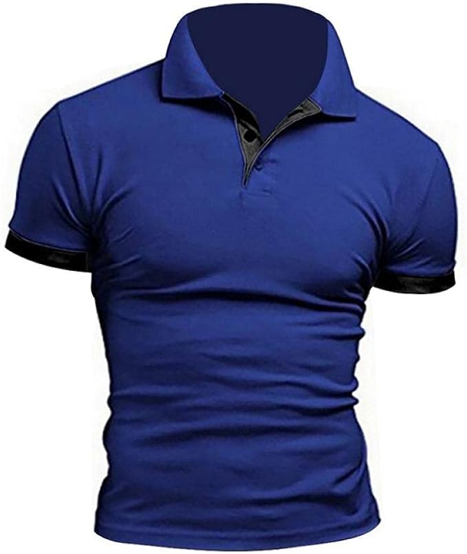 Marco Polo Herren Tshirt Männer Hemd Farbe Feste Slim Fit Männer