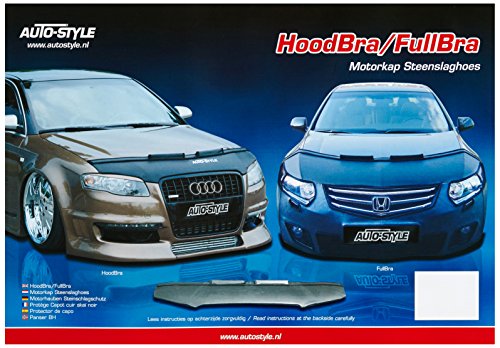 AUTO-STYLE Motorhauben Steinschlagschutz kompatibel mit Range Rover Vogue 2002-2011 Karbon-Look