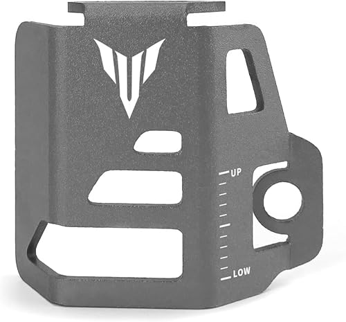 Protector de depósito de líquido para bomba de freno trasero para Y.AMAHA MT-03 MT-25 MT-07 FZ-07 MT-09 FZ-09 MT-10 FZ-10 FZ-10 Depósito de freno
