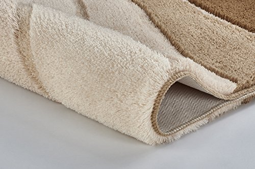 Meusch Ocean 2322271331 Bathroom Rug 55 x 65 cm Taupe