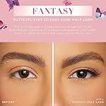 Lilly Lashes Butterfl'eyes Faux Mink Lashes, Half Lashes Natural Look & Feel, False & Reusable Eyelashes 20x, No Trimming + Easy to Apply, Round Style, Lash Glue not Included, 13mm (Fantasy) - Image 2
