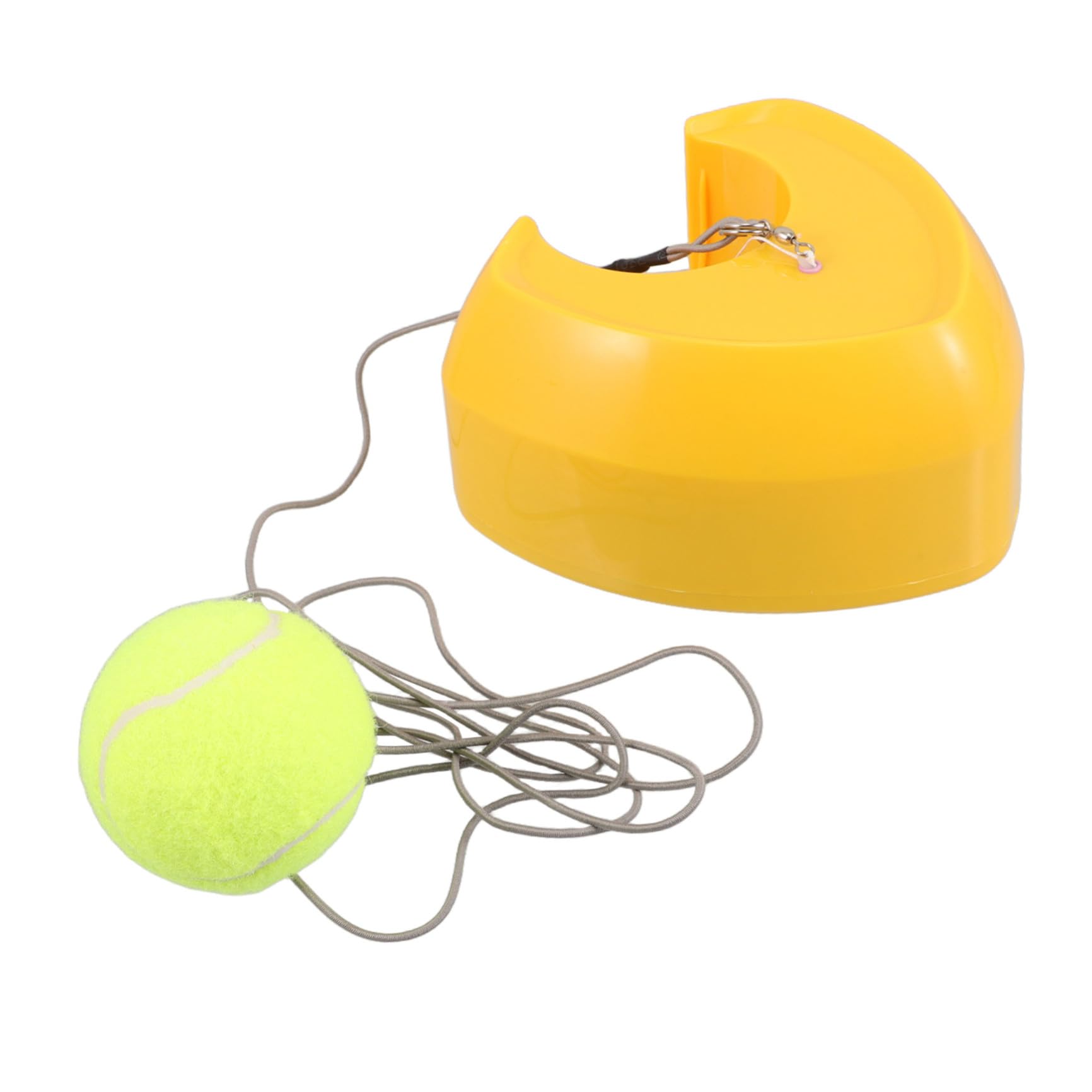 TOYANDONA Base De Entrenamiento De Tenis con Reboteador De Pelota Herramienta De Autoentrenamiento Portátil para Práctica De Tenis Casa o Patio
