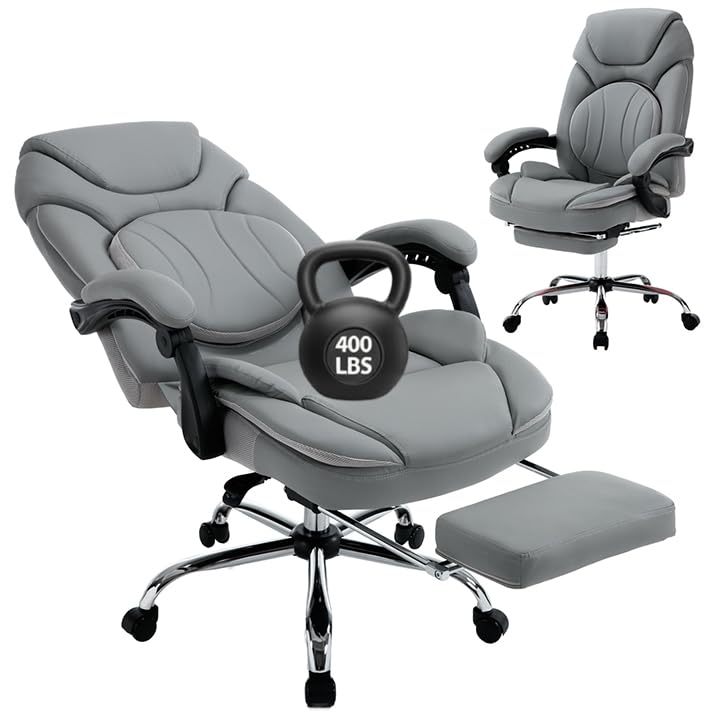 Amazon.com: Comermax 400lbs Ergonomic Reclining Office Desk Chairs