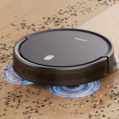 Xiaomi Vacuum Cleaner Robot E5 - Robot Aspirapolvere e Lavelli Potente | Pianificazione Intelligente del Percorso | Compatibile con Alexa e Google Home | Aspirazione 2000PA con 3 Livelli di