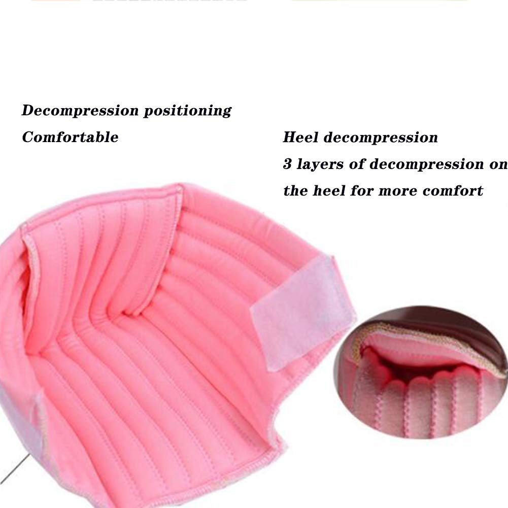 Coussin Protecteur pour Talon, protège-Talon Talon-Flotteur, Coussins Confortables et Confortables, protège-oreillers réglables pour Pieds et Chevilles (1 Paire)