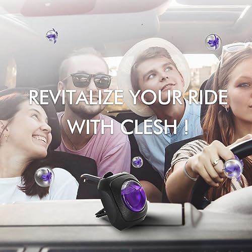Image of Car Air Fresheners, 6 Pack, Lavender Embrace, Car Fresheners Vent Clips, Long Lasting Air Freshener for Car, Refresher for Men Women