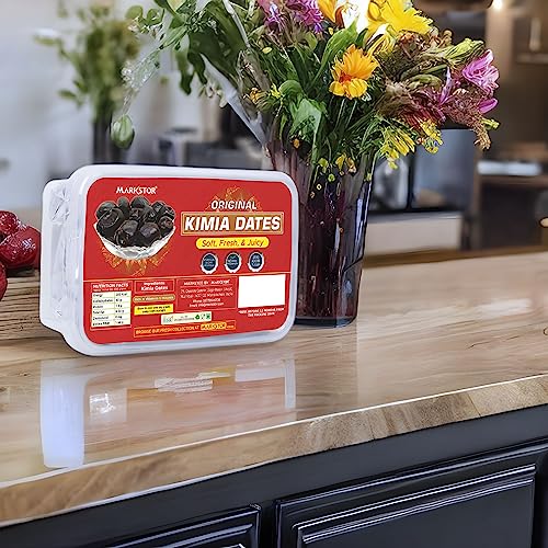 Image of MARKSTOR Original Kimia Dates - Fresh & Juicy Dates -500Gram - Natural Sweetness, No Added Sugar