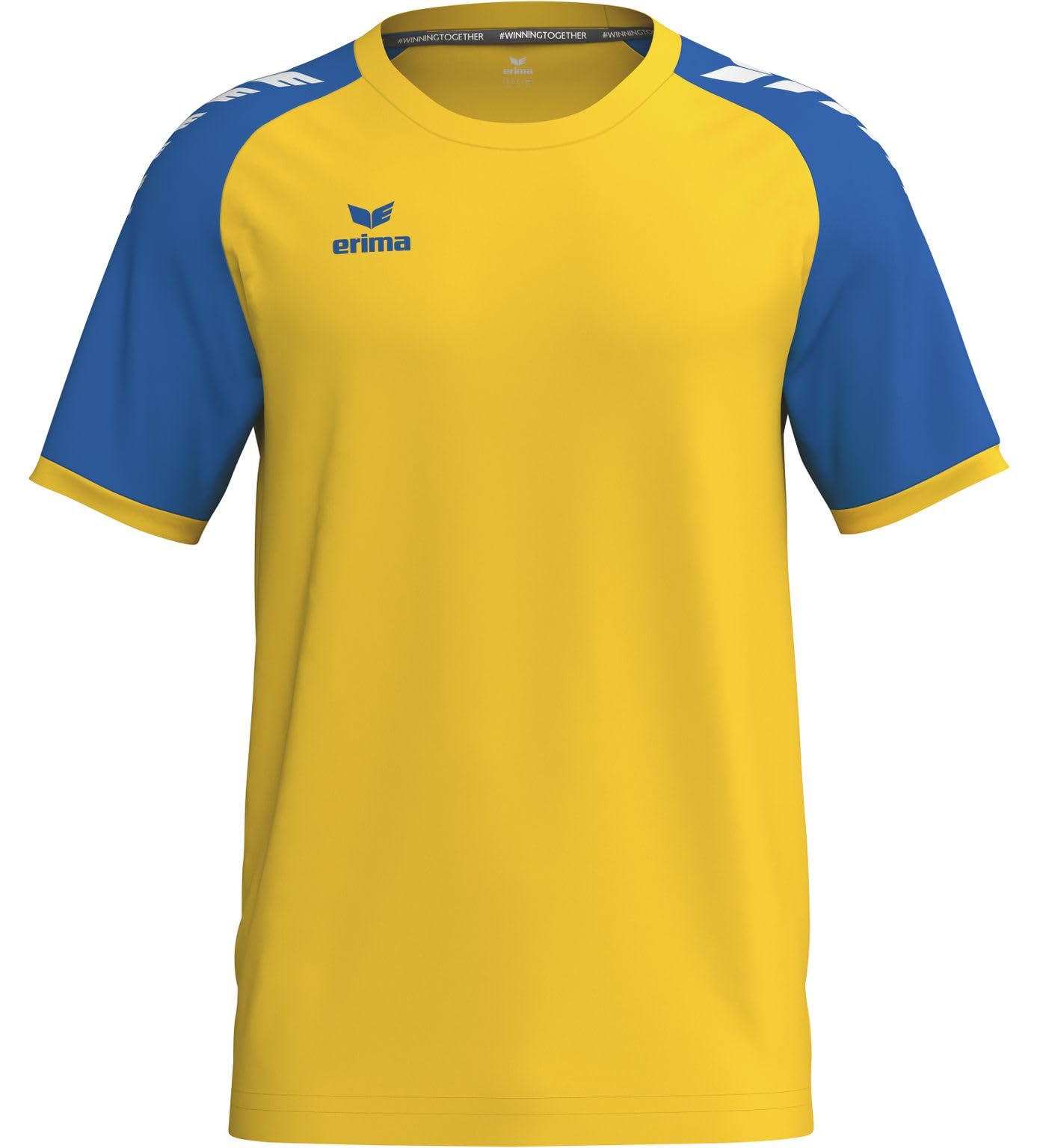 Erima Men's Wings Jersey (3132607) Yellow/New Royal, XL