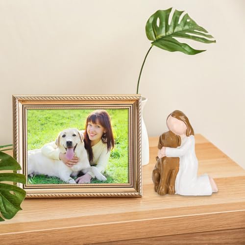 Hund Deko Engel Trauer Geschenk Schutzengel Gedenkstein Statue Für Thanksgiving Weihnachten Heimdekoration Ornament Gedenkgeschenke
