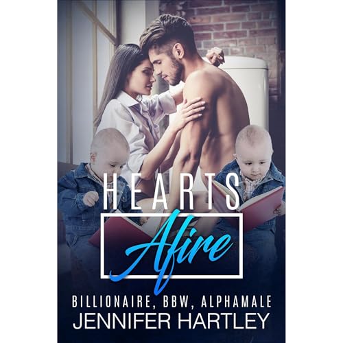 Hearts Afire Audiolibro Por Jennifer Hartley arte de portada