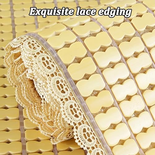 Esterilla de bambú plegable y transpirable para cama en verano 5