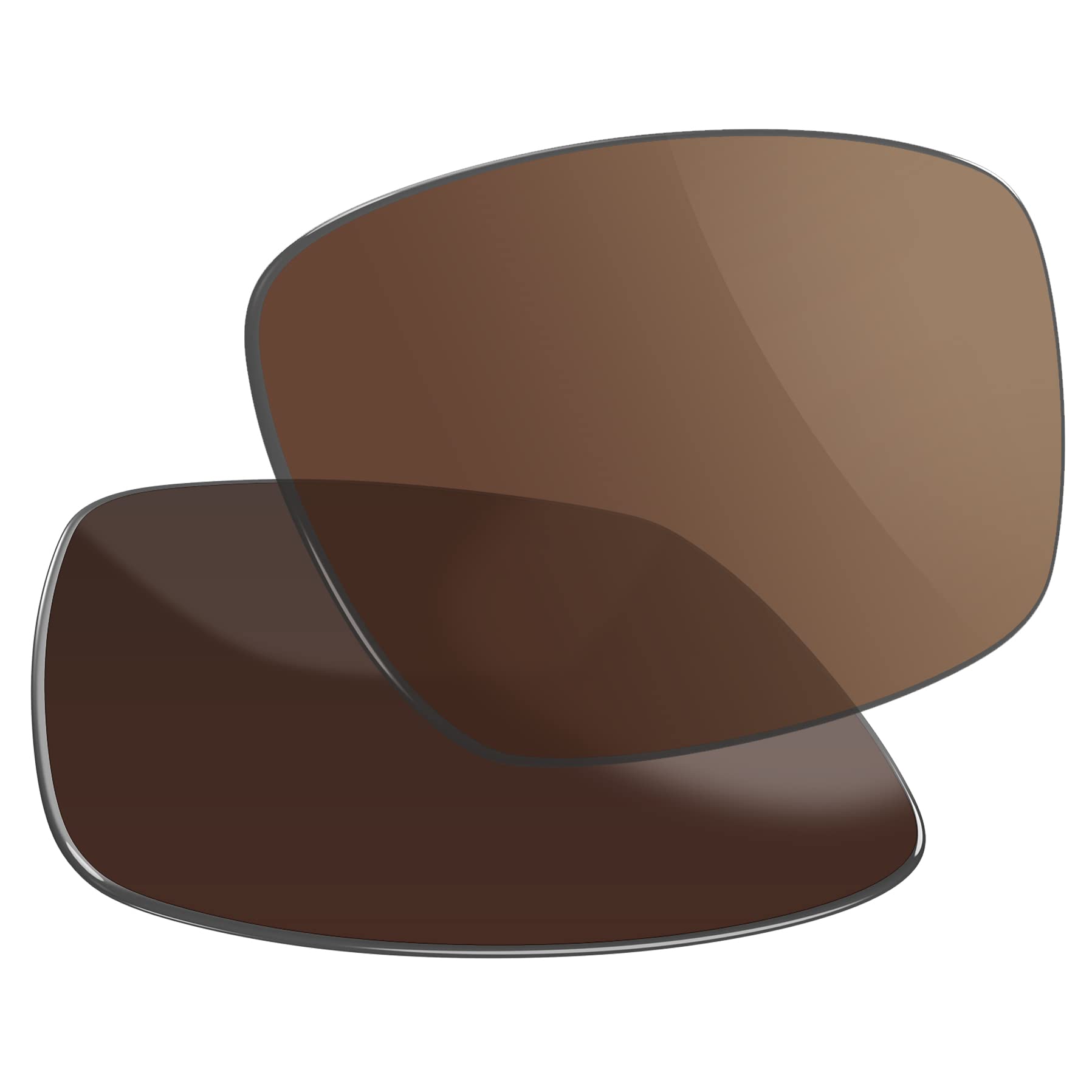 Vaep Lentes de repuesto polarizadas para gafas de sol de Costa Del Mar Fantail, Marrón,