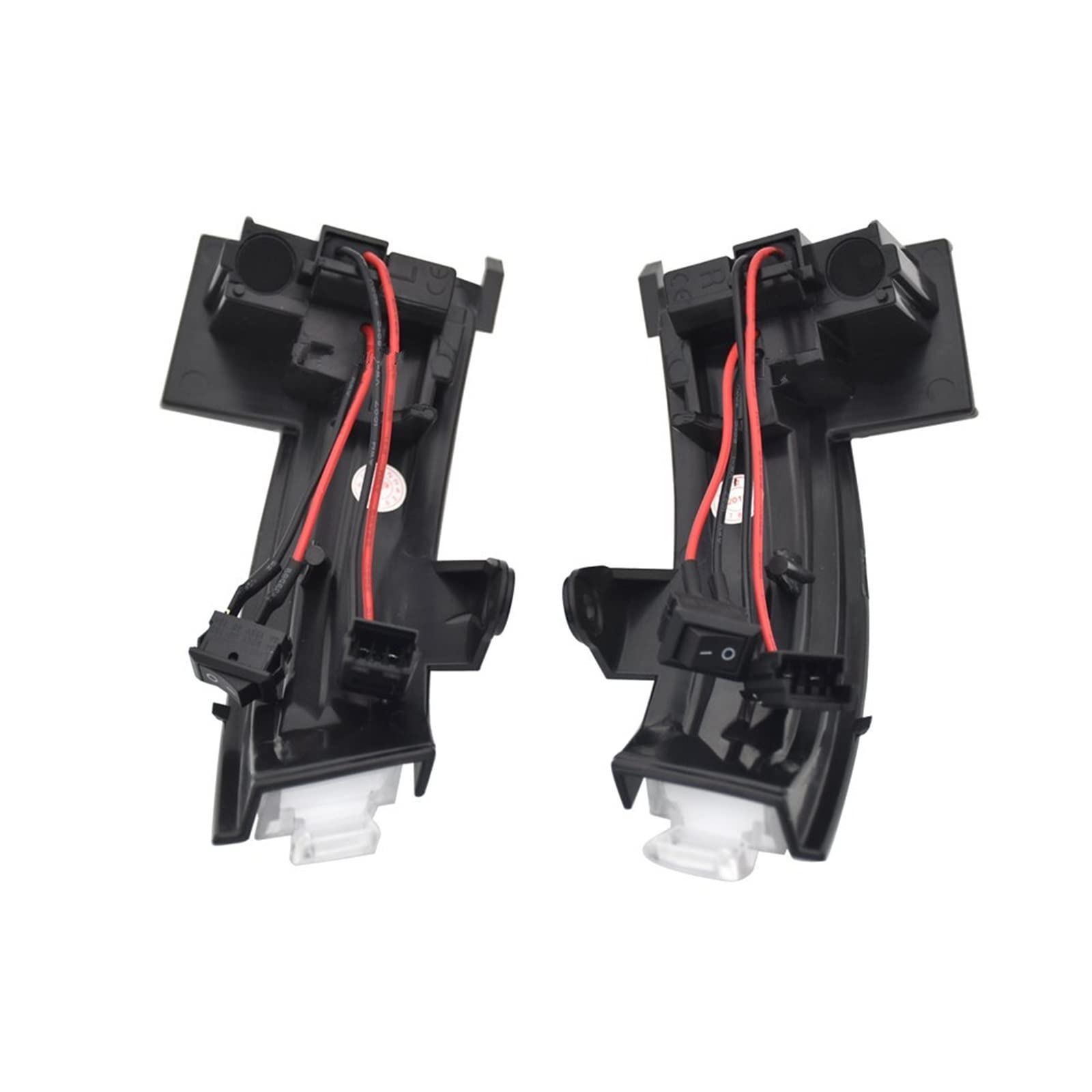 Luces Señal Giro Indicador Intermitente Espejo Lateral Dinámico Secuencial Coche Compatible con Skoda para Kodiaq 2016-2021 para Karoq 2017-2021 OE: 565.949.101 Luz Señal Giro Coche(Crystal)