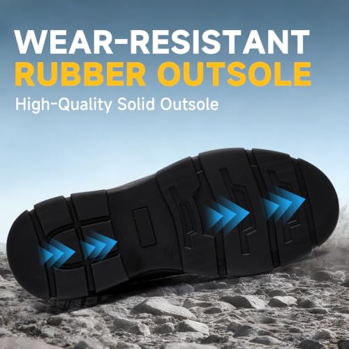 Image of Steel Toe Work Boots for Men Puncture Resistant Safety Boots
