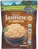 Lundberg Family Farms Organic Brown Jasmine Rice, Thai Hom Mali, 8 Ounce (Pack of 1)