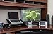 Executive Office Solutions Portable Adjustable Aluminum Laptop Desk/Stand/Table Vented Notebook-MacBook–Ergonomic Extra Wide Tray TV Bed Lap Tray Stand Up/Sitting-Black (T2B)