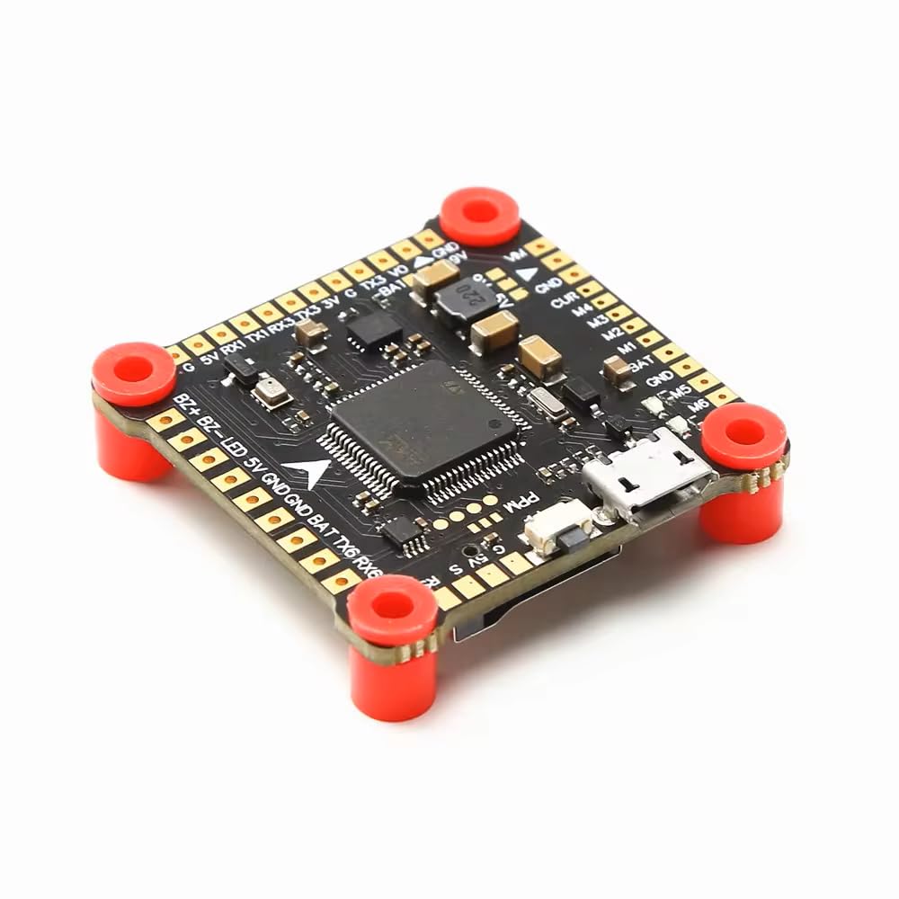 Placa controladora de vuelo Betaflight F4V3S F4 V3 V3S PLUS FC con barómetro incorporado y OSD compatible con QAV250 230 RC Drone FPV Racing Quadcopter compatible