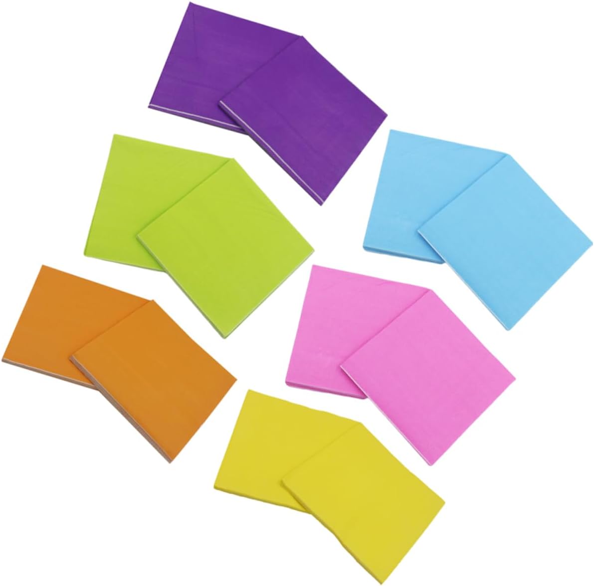 6packs Solid Napkins Paper Towels for Party Wedding Dinner Festival Dusty Rose Each