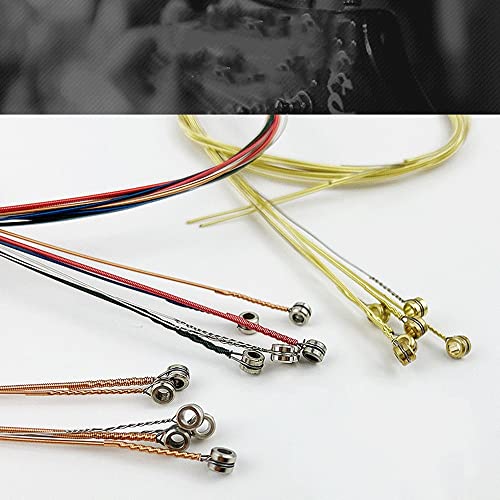 TATTCHINE Lot de 6 cordes de guitare acoustique en acier inoxydable – Convient pour les artistes professionnels et les… - Les Beatles, Paul McCartney, John Lennon, RIngo Starr, George Harrison TATTCHINE Lot de 6 cordes de guitare acoustique en acier inoxydable - Convient pour les artistes professionnels et les… – Image 7