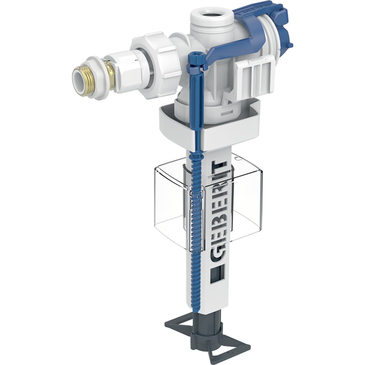 GEBERIT Schwimmerventil Geberit Typ 383 Wasseranschluss seitlich, 3/8", Messingschaft