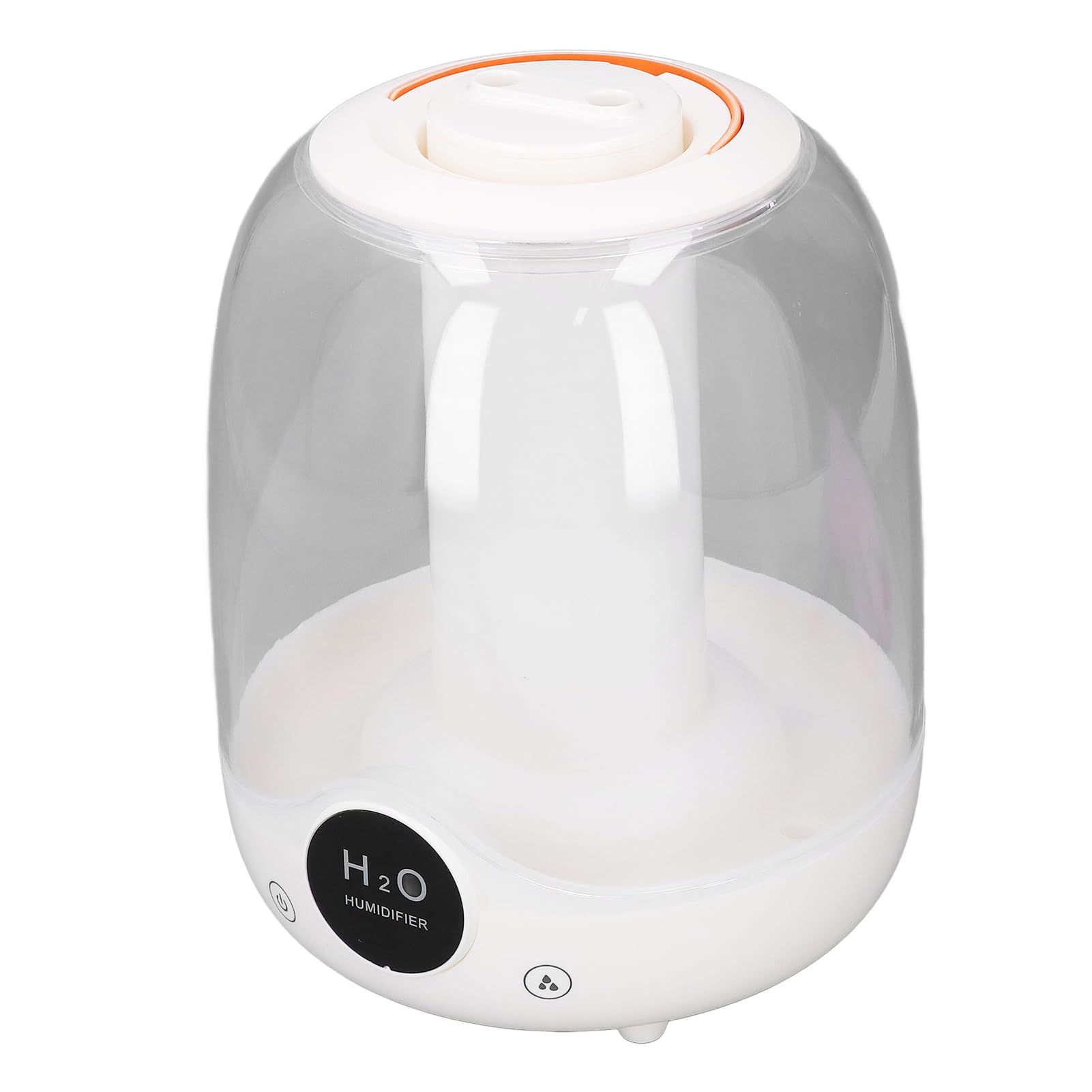per umidificatore di grande capacità, doppio spray per umidificazione migliorata, funzione di aromaterapia con gas, funzionamento ultra silenzioso, design facile da