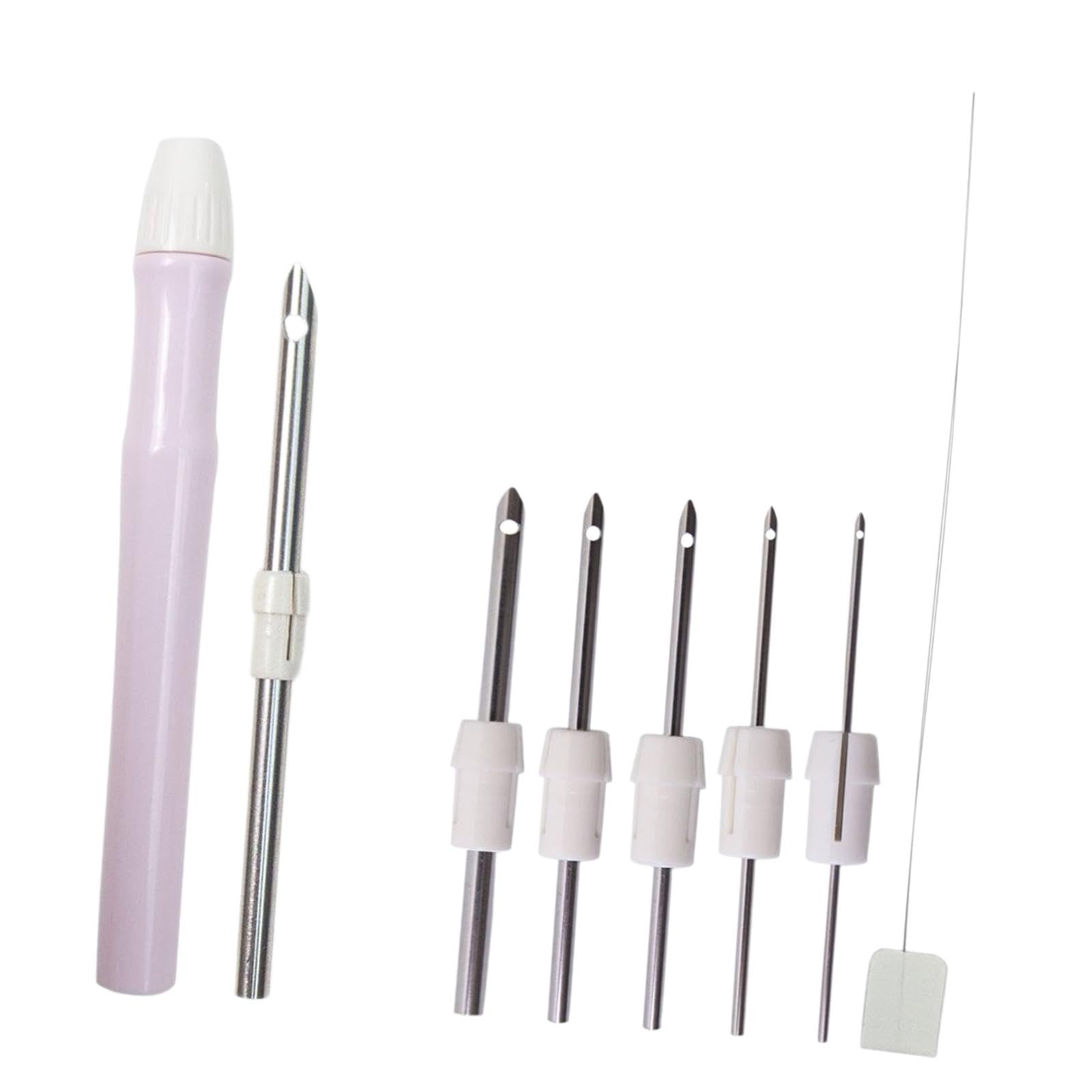 Punch Needle Tool Smooth Punching Yarn Sewing Adjustable for Fabric Clothing|Crafts|Needlecrafts & Yarn|Embroidery & Cross Stitch|Hand Embroidery Kits-image-16
