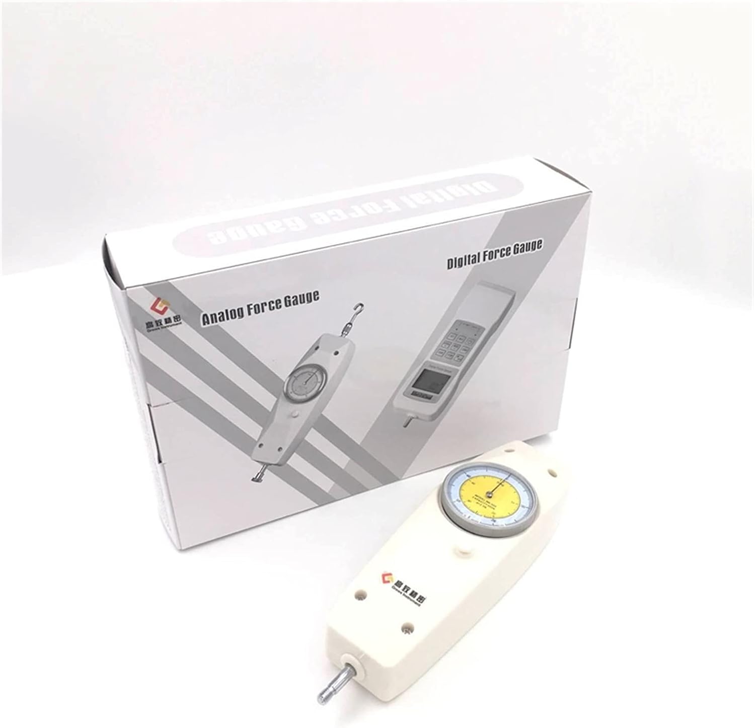 Digital Force Gauge, NK-10 Pointer Push Pull Force Gauge High Accuracy Analog Tension Meter Dynamometer Thrust Torque Tester Measuring Instruments