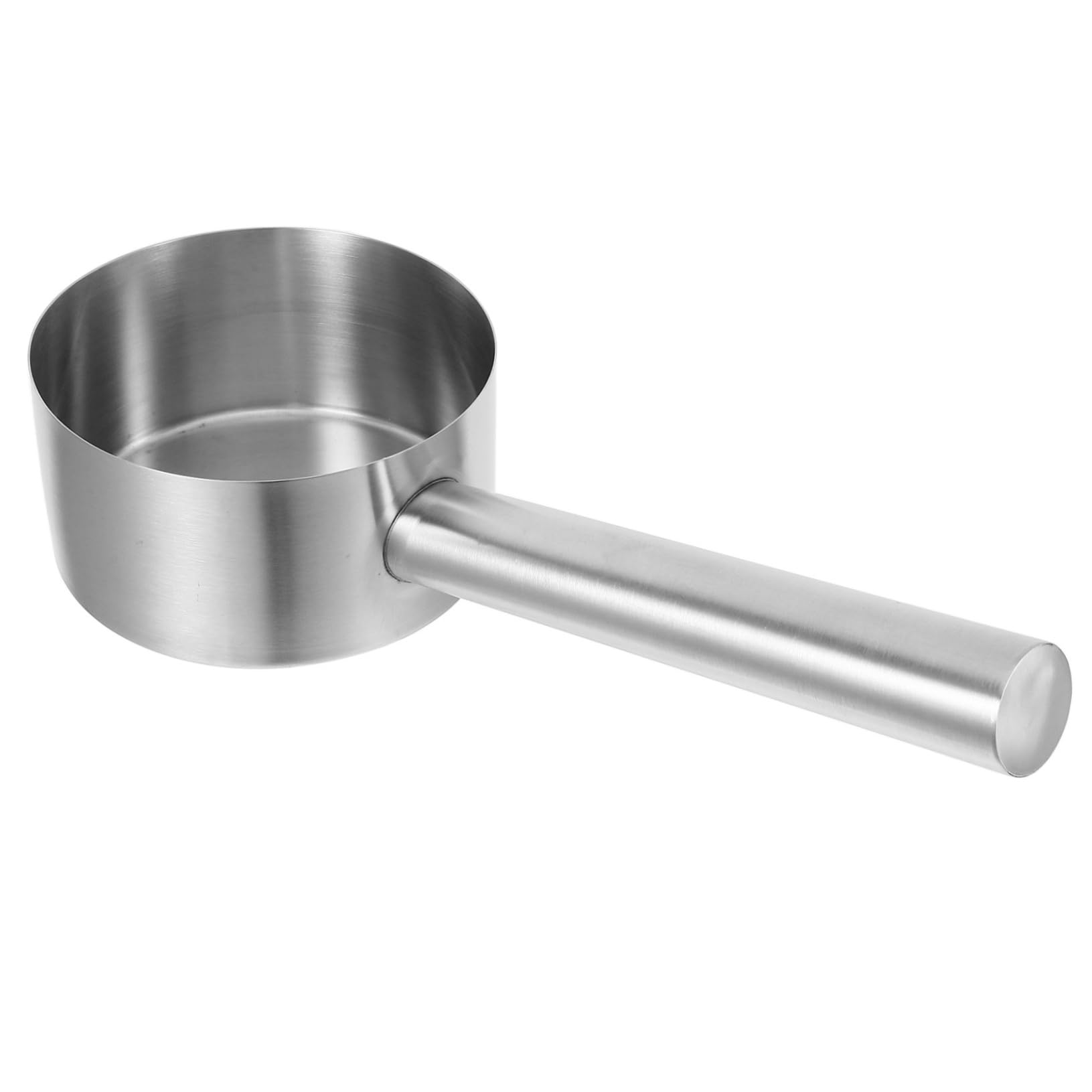 Louche Acier Inoxydable Avec Manche Louche à Eau Pour Arroser Les Plantes Et Cuisiner Cuillère à Soupe à Fond Plat Pour Cuisine Jardinage