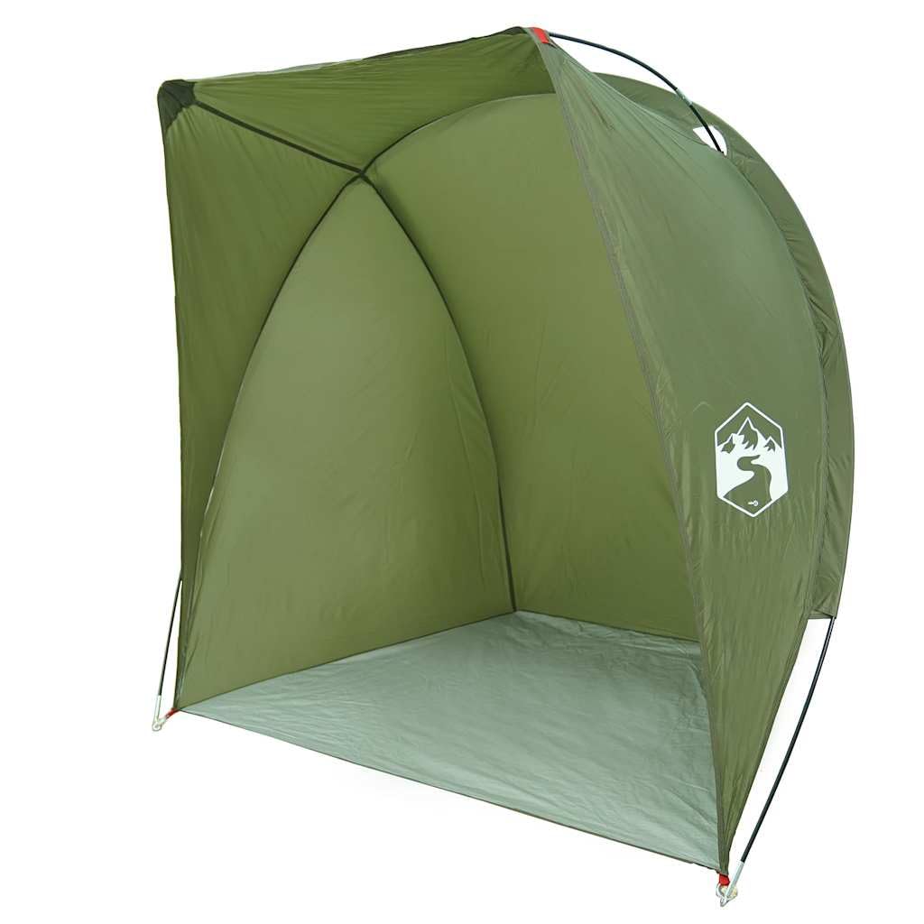 vidaXL Fishing Tent Olive Green Waterproof, tent, fishing shelter, camping shelter, camping tent, garden tent, outdoor shelter, garden shelter