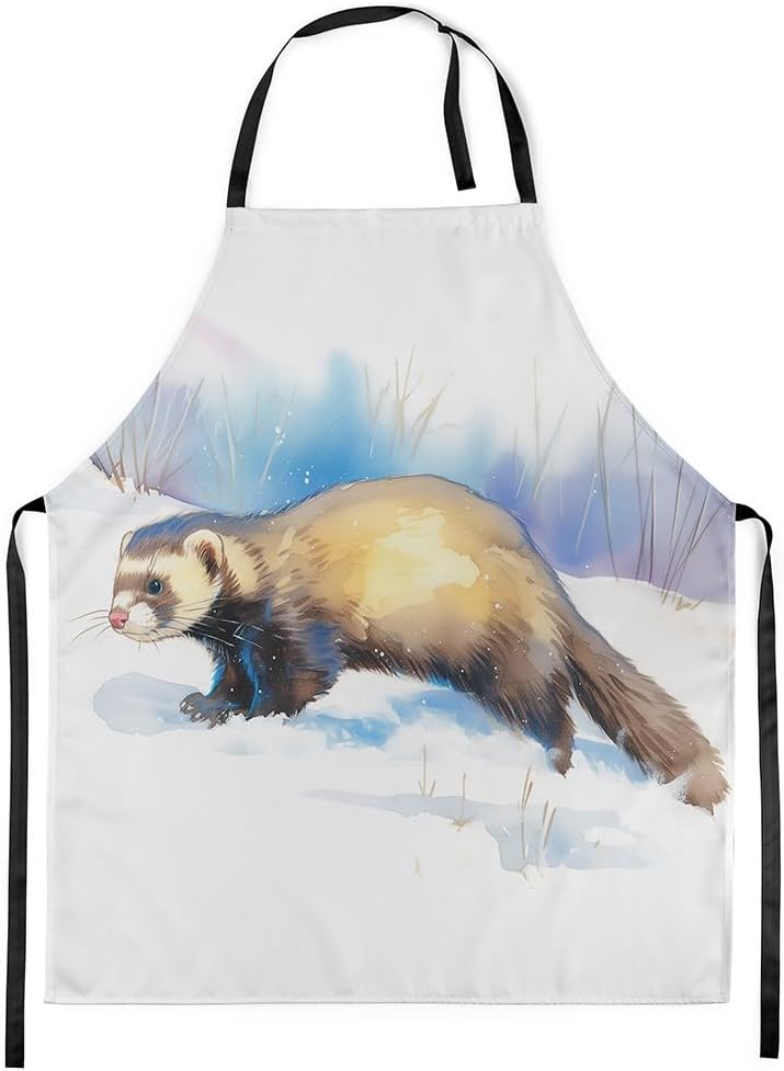 Homewish Grembiule Da Cucina Con Simpatico Panda: Impermeabile, Antiolio, Vita Regolabile, Unisex