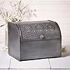 Irvins Country Tinware Bread Box in Antique Tin Irvins Country Tinware Bread Box in Antique Tin