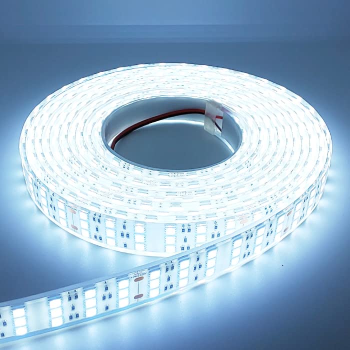 セール‼️完全防水LEDテープライト トリプルライン 5メートル Amazon.co.jp: 完全防水 LEDテープライト トリプルライン 高輝度 5m