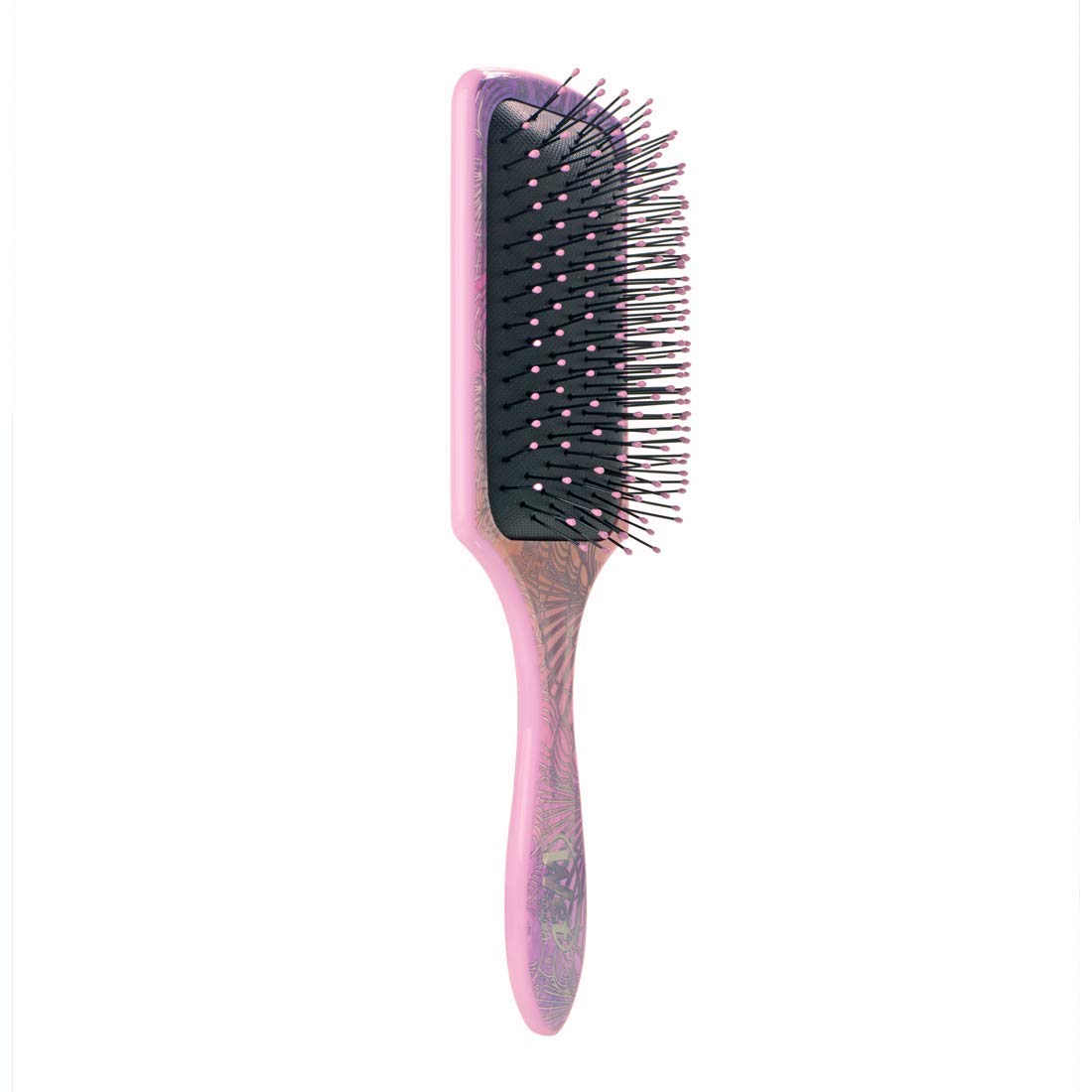 Wet Brush Paddle Detangler Hair Brush, Sea Shells - Ultra-Soft IntelliFlex Bristles with AquaVent Design - Spread Hair Treatments Evenly - Pain-Free Hair Brush for Women, Men, Wet and Dry Hair