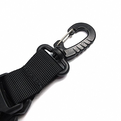 Fivela de fita de nylon, Andoer Clipes de tiras molle para exteriores Fivela de fita de nylon Fivela