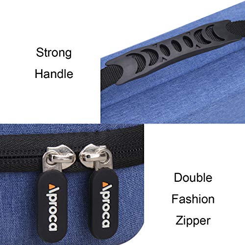 Aproca Hard Storage Travel Blue Case, for ieGeek 11.5", COOAU 11.5" / 12.5" Portable DVD Player - Image 9