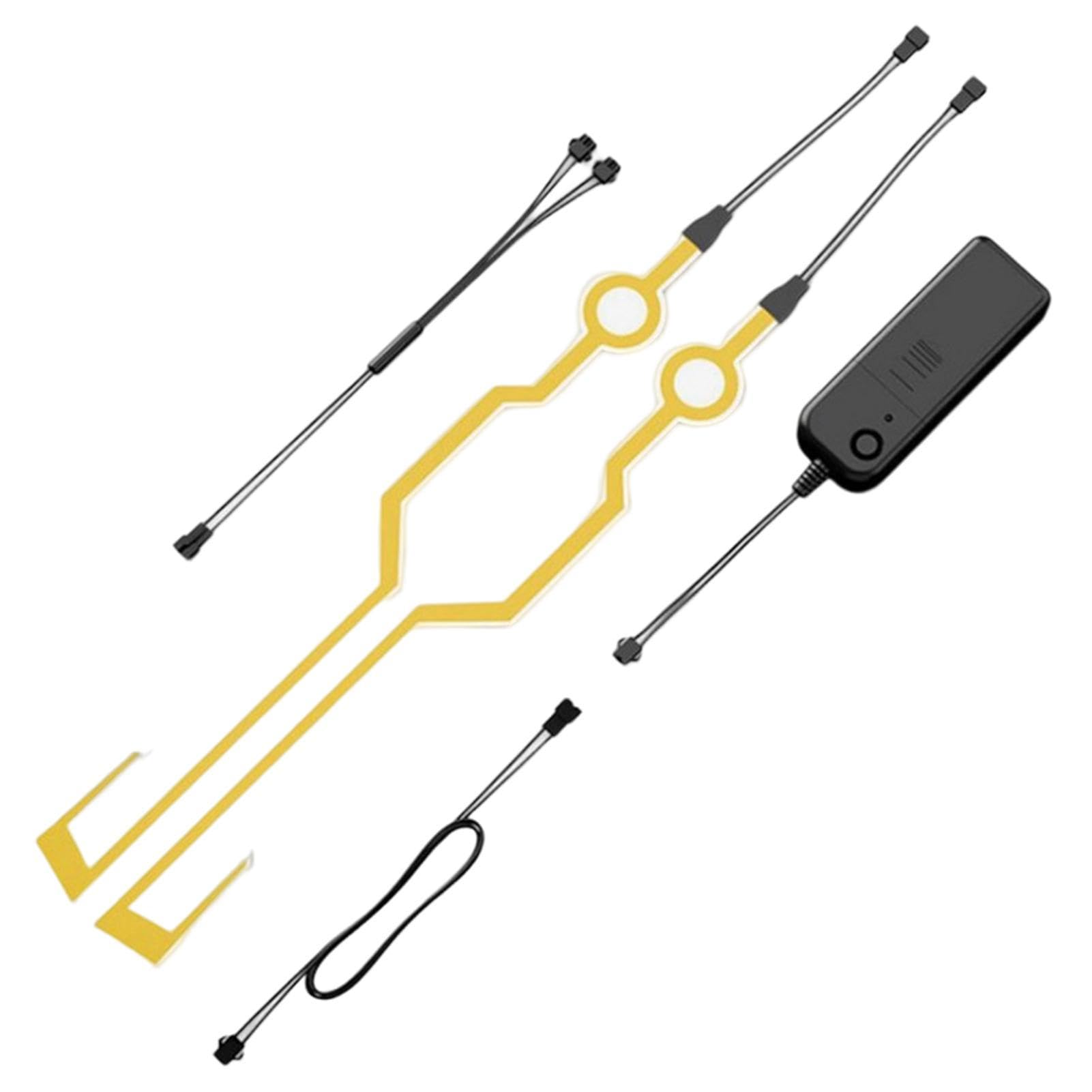 Helmets Light Strip,Warning Light For Safety | Light Strip Night Riding Light Helmets Light Strip LED Warning Light