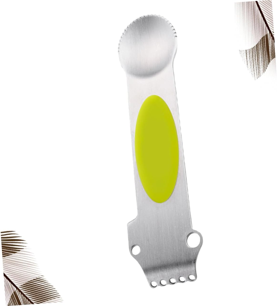 LABRIMP 2pcs Stainless Steel Lemon Planer Tool Multi-functional Citrus Grater for Kitchen Use for Peeling Oranges and Easy Garnishing Fruit Preparation Yellow