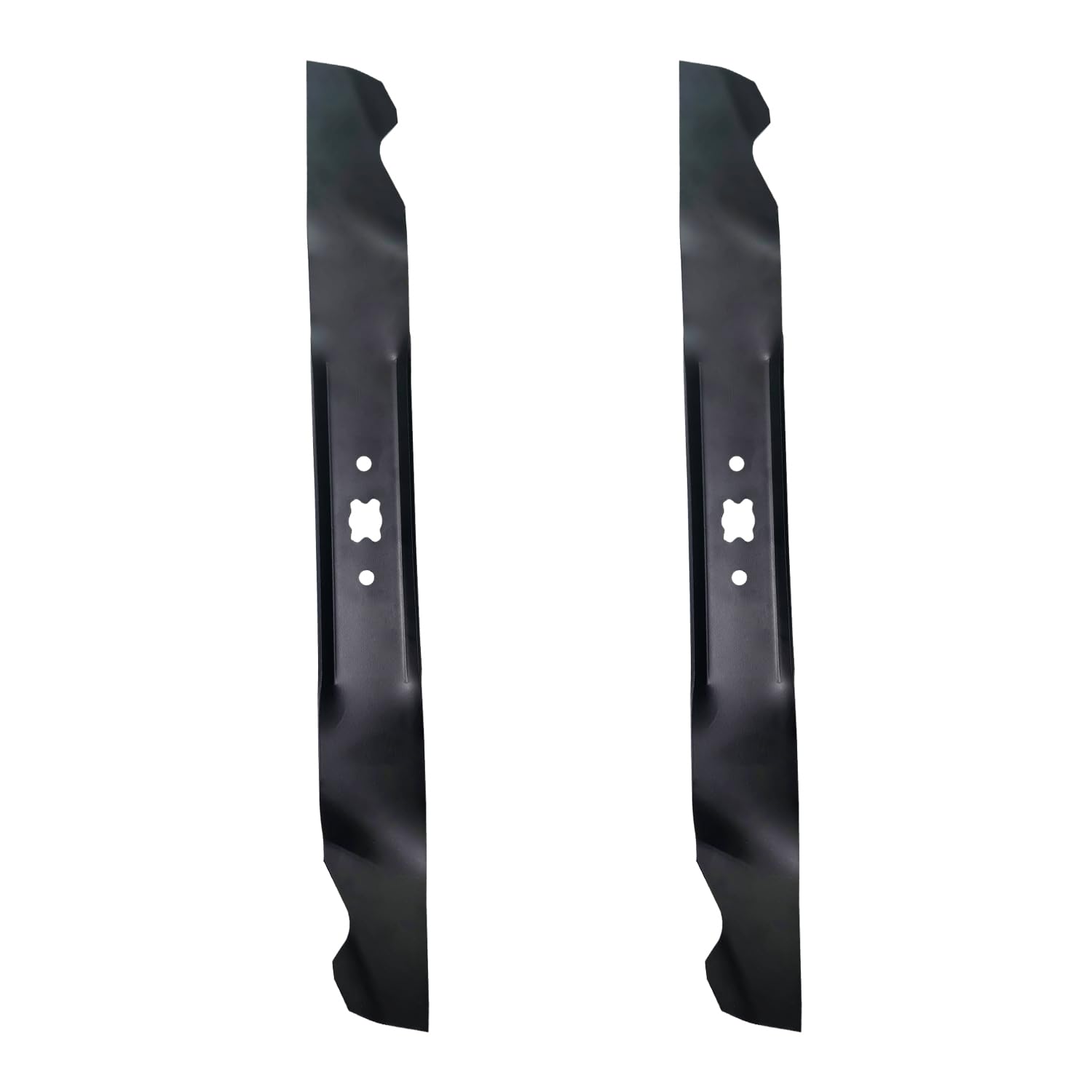Cuchillas para cortacésped de 21 pulgadas compatibles con cuchillas Troy Bilt TB280ES TB240 TB130 TB230 TB210 TB110 para Cub Cadet MTD 21 pulgadas cubierta reemplaza OE 942-0741A 742-0741