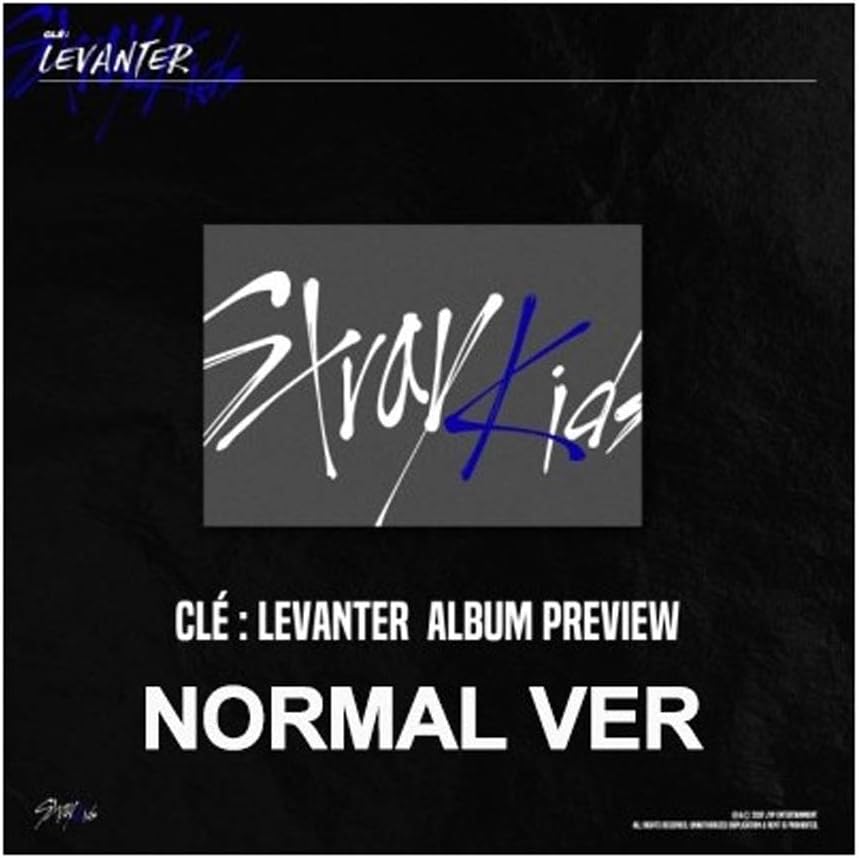 Stray Kids - Cl&eacute; : Levanter (Normal Ver) Album + Folded Poster 